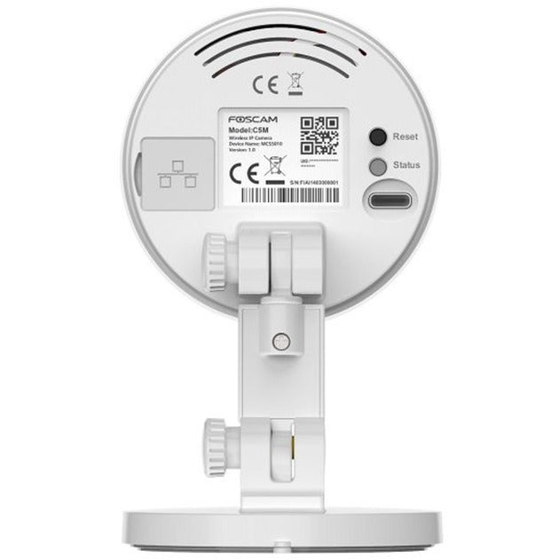 Foscam C5M Security Camera (White, 3K, 5MP, Dual-Band Wi-Fi)