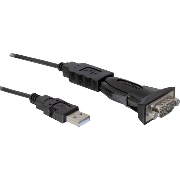 Delock USB > serial adapter (black, 0.8 meter)