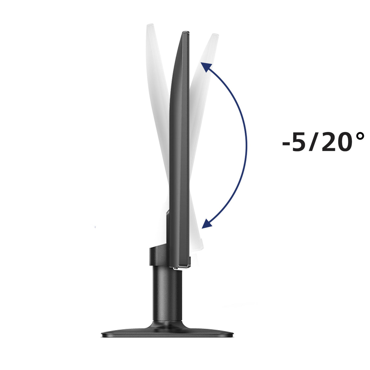 Monatóir Philips 24e2n1100lb 23.8 (dubh, hdmi, vga)