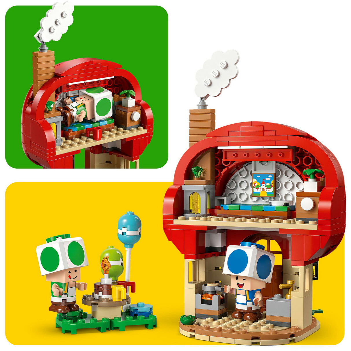 Lego super mario 72041 domáca párty s ropuchami