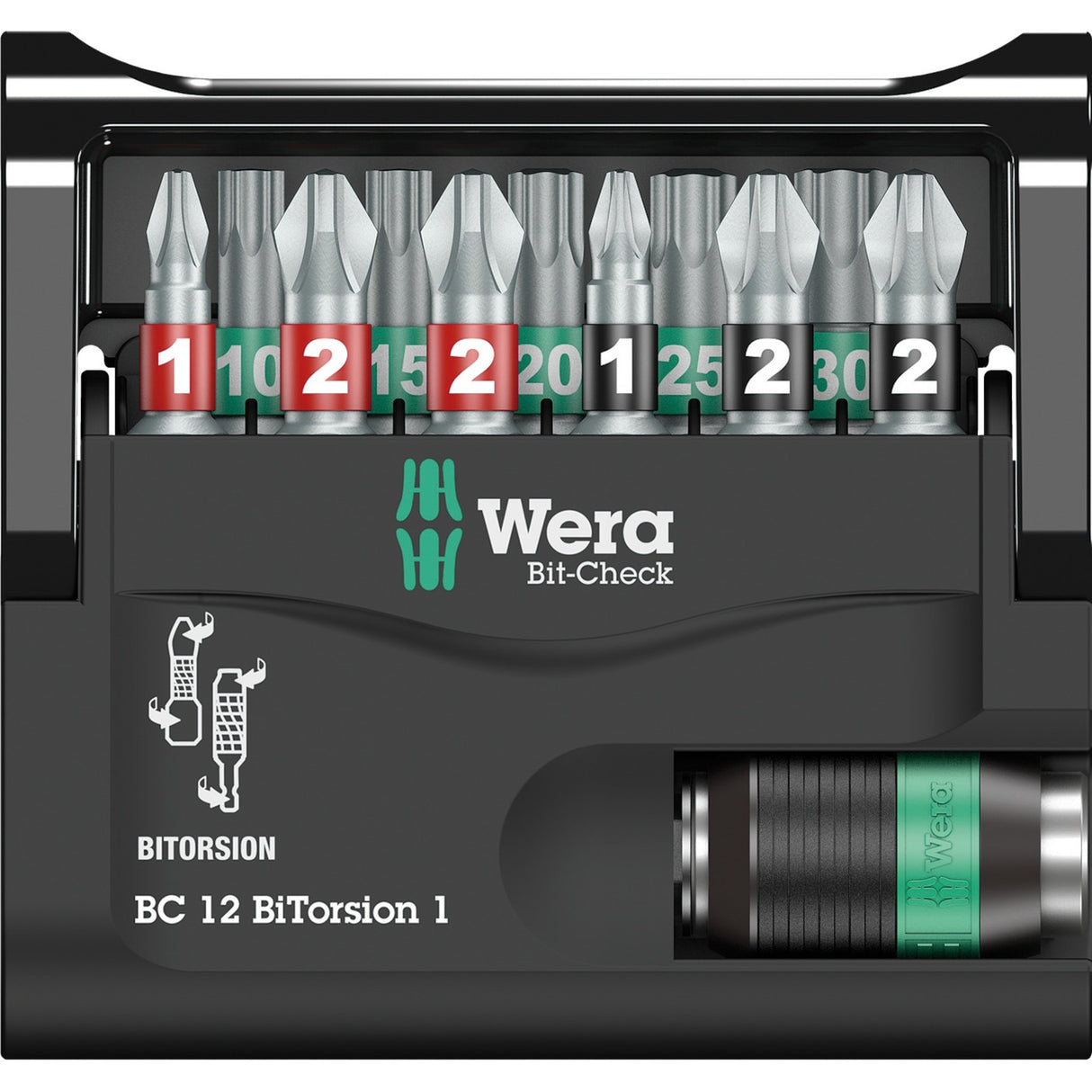 Wera Bit-Check 12 BiTorsion 1 Bit Set (12-piece)