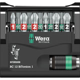 Wera Bit-Check 12 BiTorsion 1 Bit Set (12-piece)