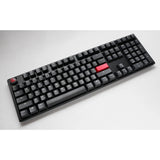 Ducky one 3 carbon black mechanisch toetsenbord (carbon, us lay-out (qwerty), cherry mx brown, 100%, pbt double shot, hot swap)