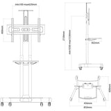 Neomounts Neomounts NM-M1700FEKETE