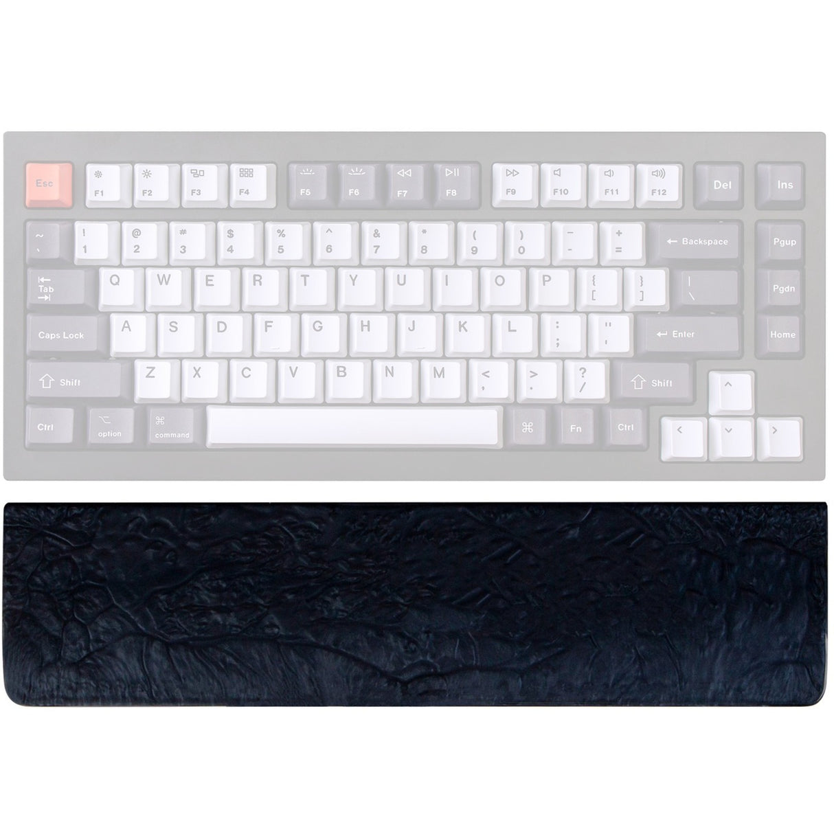 Keychron Q1 Q2 harts palmstöd
