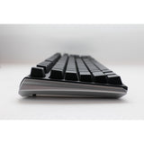 Ducky One 3 Classic, keyboard (black white, US layout, Cherry MX blue, RGB LED, double-shot PBT, hot-swappable, Quack Mechanics)