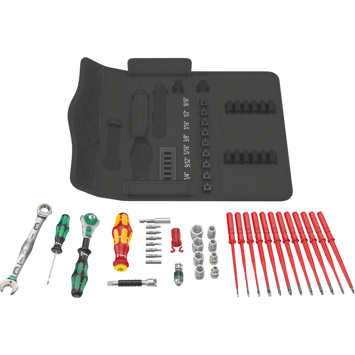 Wera Kraftform Kompakt W Imperial 1 Service | 35 pieces - 05135871001