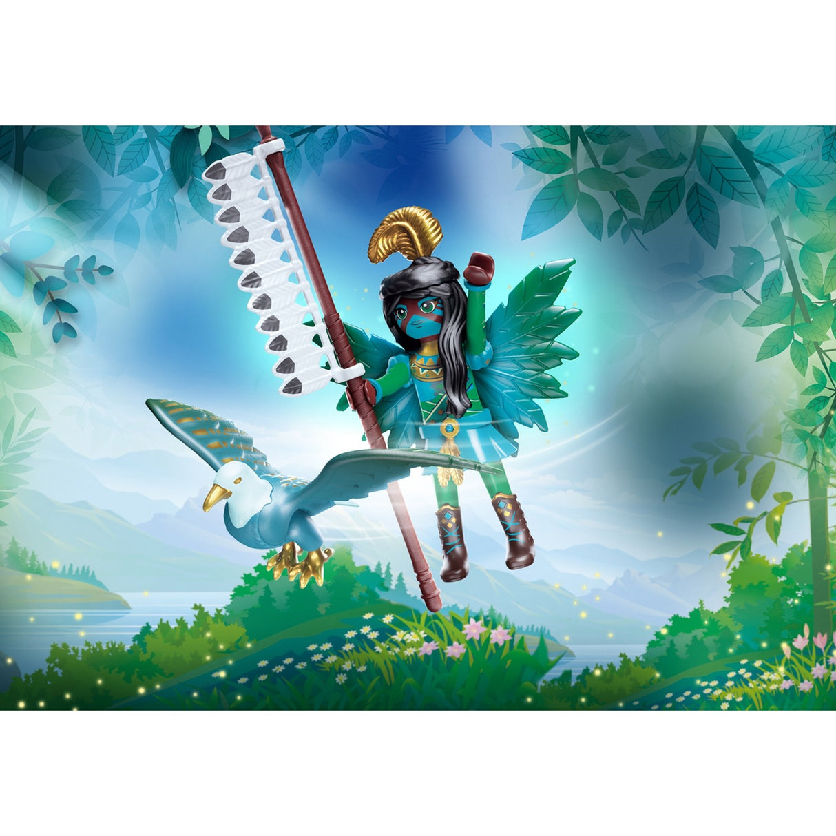 Playmobil Ayuma - Knight Fairy with Totem Animal building toy (70802)