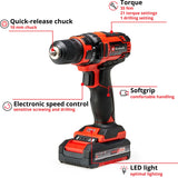 Einhell Battery Vis Drill TC-CD 18 35 LI Kit 1,5 ah