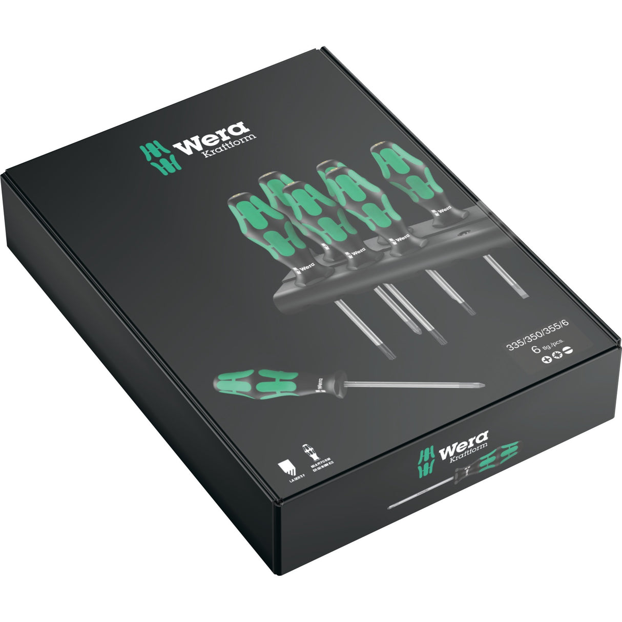 WERA 335 350 355 6 SCREWRIVER SET