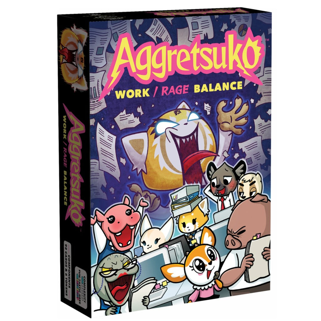 Rete europea di giocatori aggretsuko: equilibrio tra rabbia e lavoro