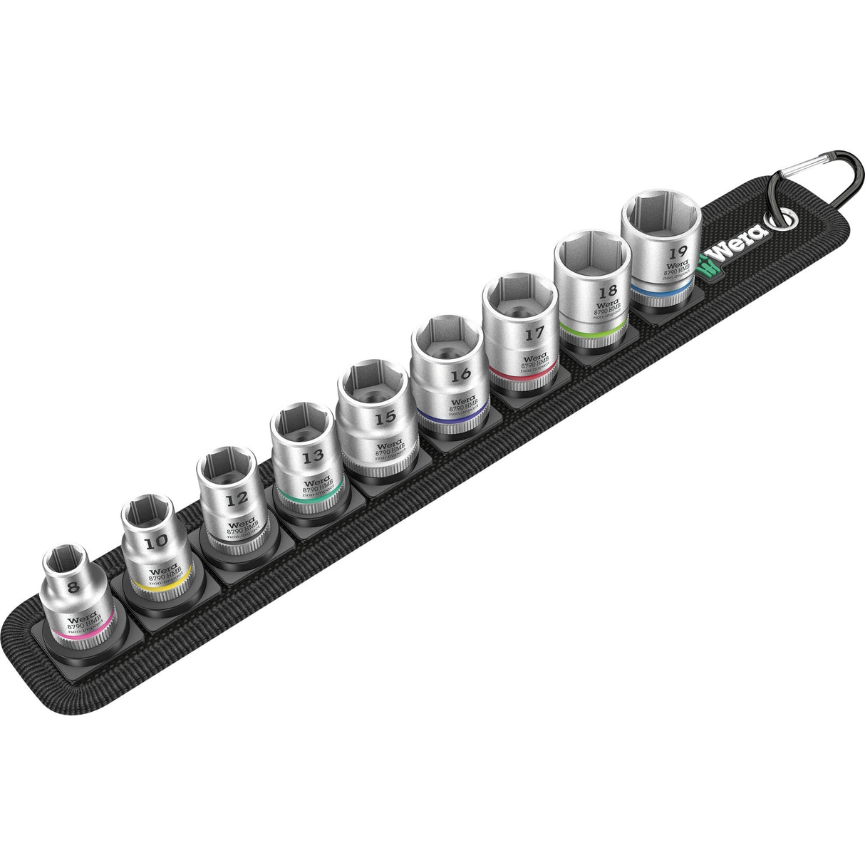 Wera Belt B 4 Zyklop socket set, with 3/8-inch drive, 9-piece - 1 piece(s) - 05003973001