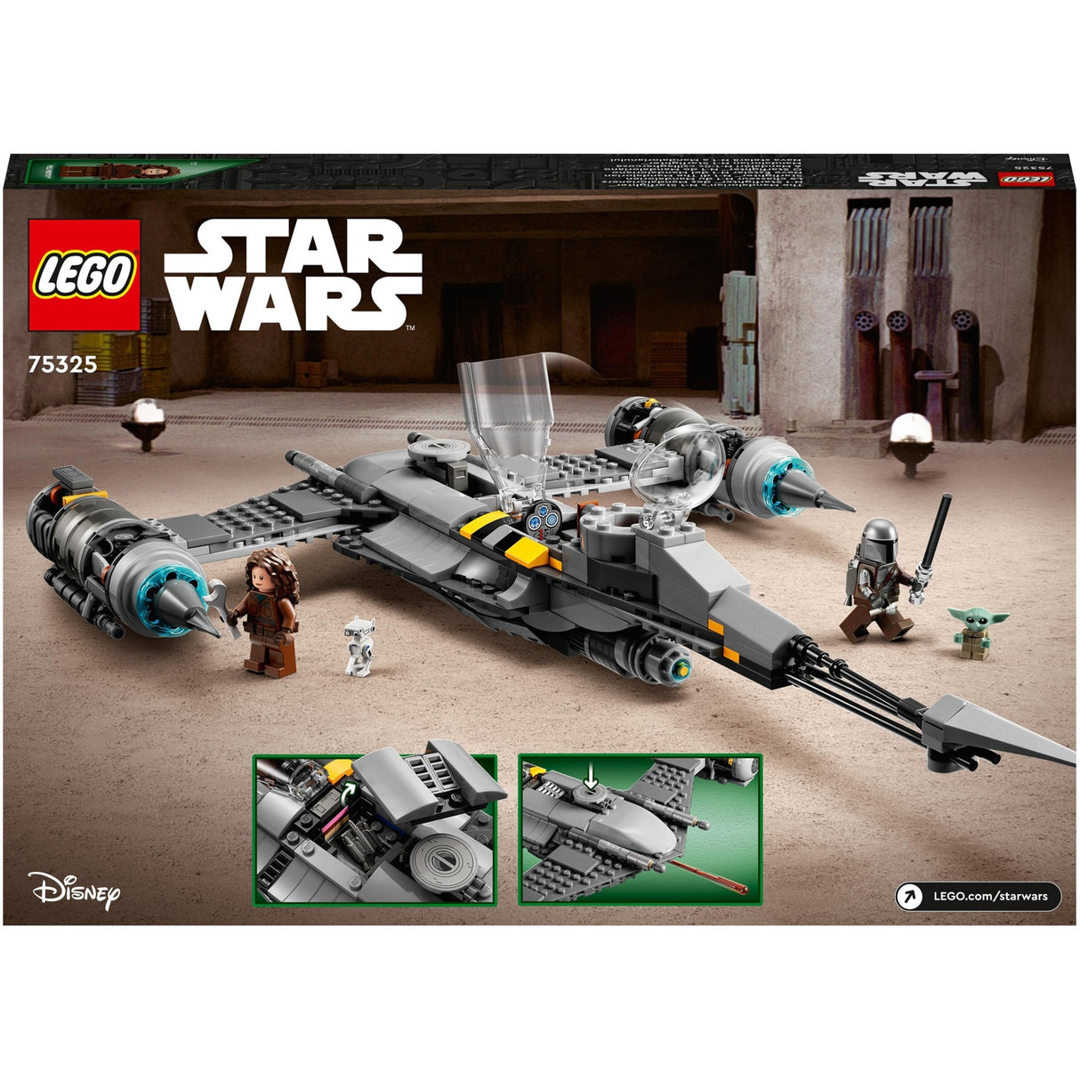Lego Star Wars 75325 Mandalorianerna N-1 Starfighter