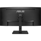 Asus va34vcpsr 34 curved ultrawide monitor (zwart, 100 hz, hdmi, displayport, audio, lan, usb-c)