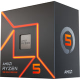 AMD Ryzen 5 7400, 3.7 GHz (4.7 GHz Turbo Boost) socket AM5 processor (unlocked, boxed)