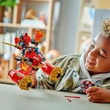 Lego ninjago 71830 veículo mecha de tempestade de kai