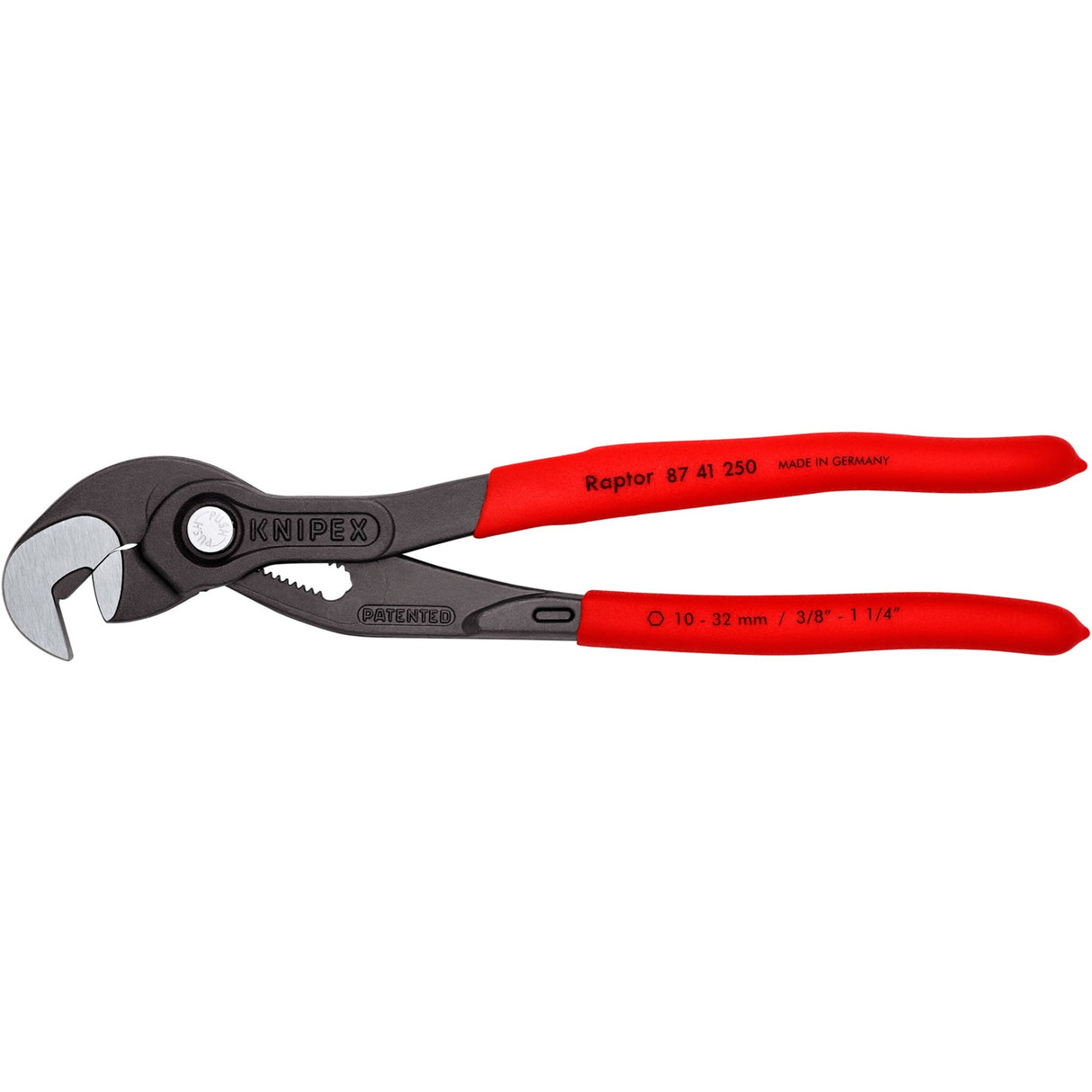 Knipex Cobra plier wrench Raptor slip joint spanner 10-32