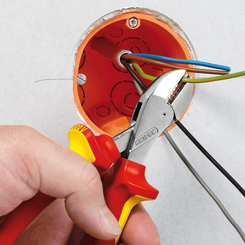 KNIPEX X-Cut Compact šoninės pjovimo replės 73 06 160