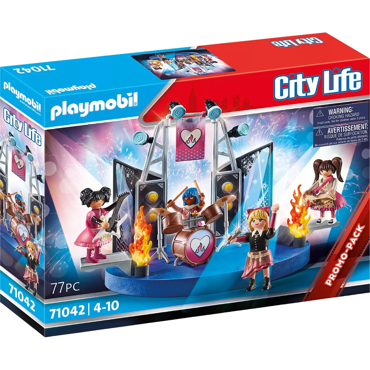 Playmobil city life – padangų konstravimo žaislas (71042)