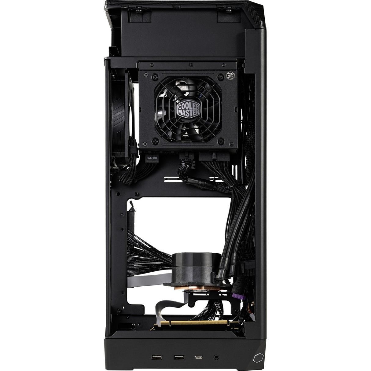 Cooler Master NCORE 100 MAX Mini Tower Case (Dark Grey | 2x USB-A | 1x USB-C)