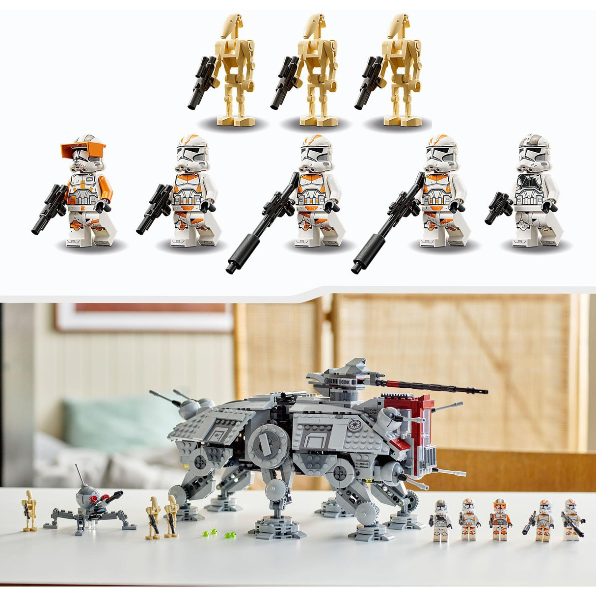 Chodítko Lego star wars 75337 at-te