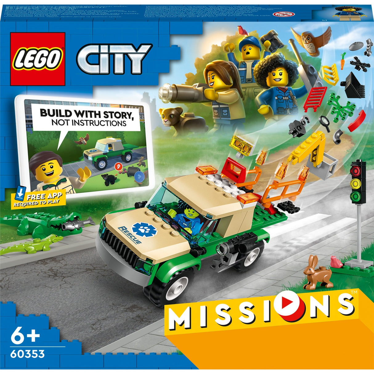 Lego City - Wild Animal Rescue Missions Building Toy (60353)