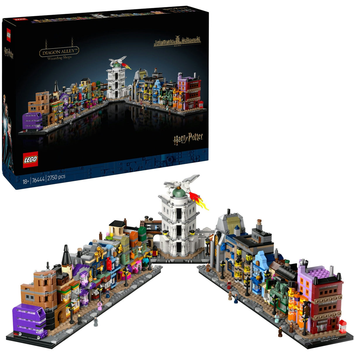 Lego 76444 Harry Potter Die Winkelgasse Zaubererläden