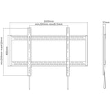 Neomounts by Newstar LFD-W1000 TV-seinäteline