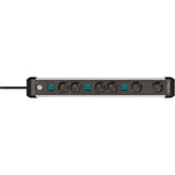Brennenstuhl Premium-Alu-line gniazdo 6 razy
