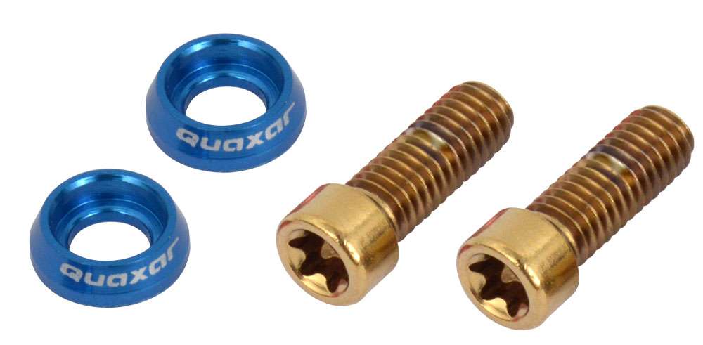 Quaxar titanium nitrid screws m5x12