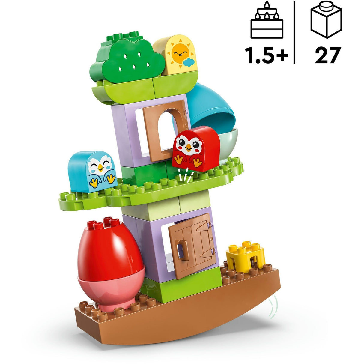 Lego Duplo mitt første 10440 balanserings- og stabletre