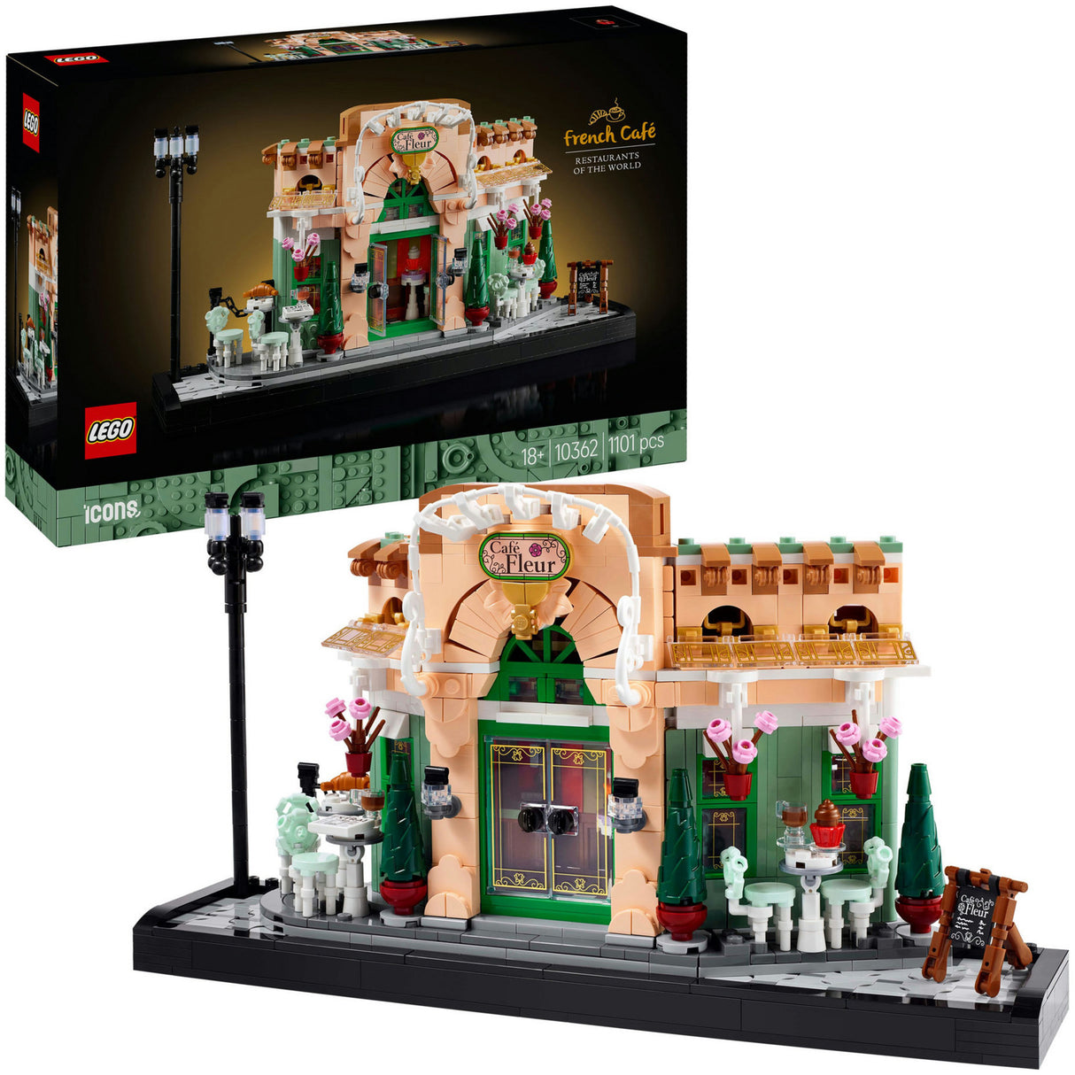 Lego icons 10362 francia kávézó