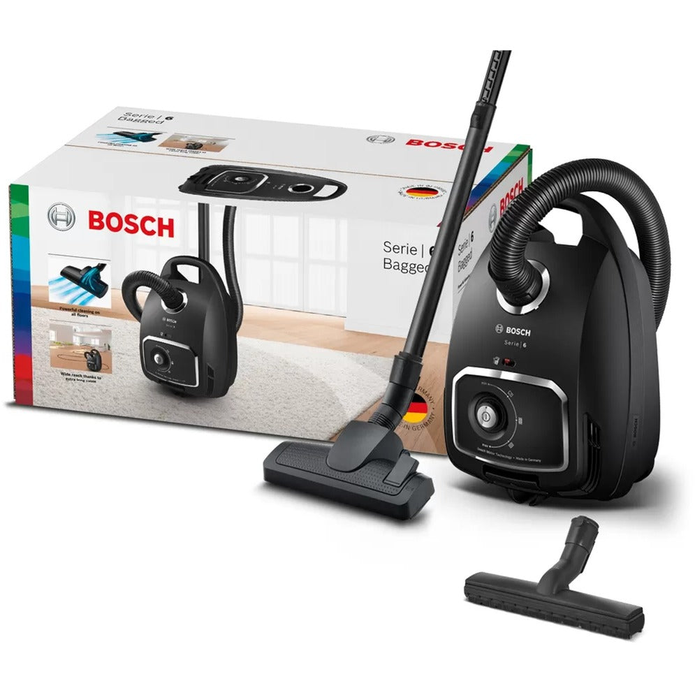 Bosch Series 6 BGB6X320 bagged vacuum cleaner (black)