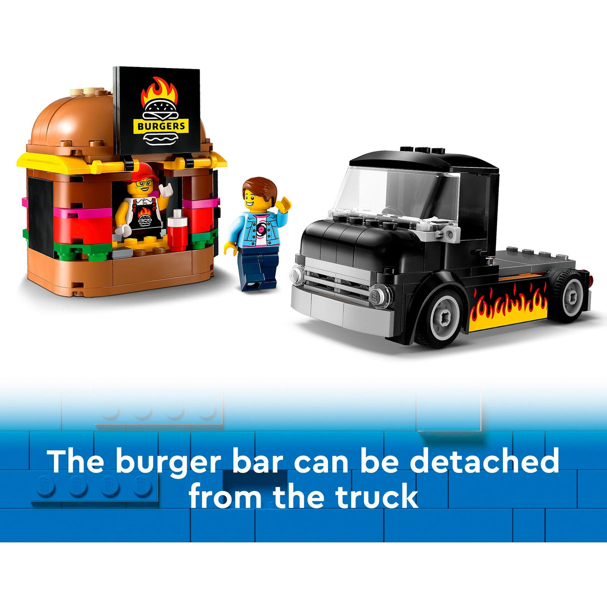 Lego City 60404 Hamburger Truck