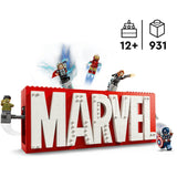 Lego super héroes 76313 marvel logo y minifiguras