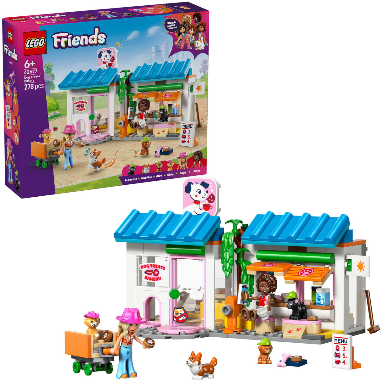 LEGO Friends 42677 Boulangerie pour chiens