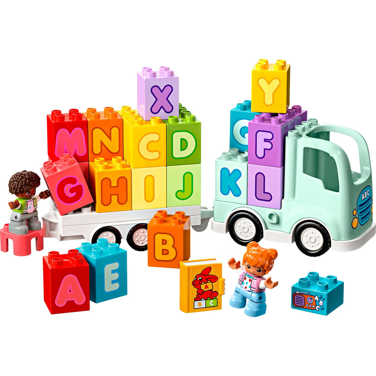 Lego Duplo Lego Duplo Stad 10421 Alphabet Trailer