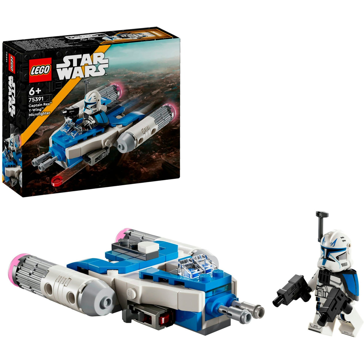 Lego 75391 star wars kapitány re y-wing microfighter | 2 db