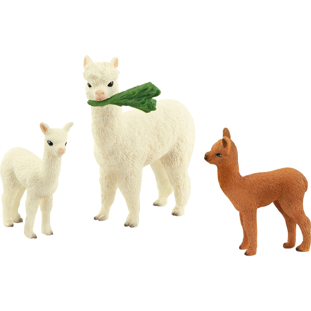 Schleich Wild Life - Alpaca Family Toy Figurine