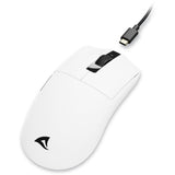 Sharkoon FireGlider One Gaming Mouse (white, 400 - 12,000 dpi, 2.4 GHz USB)