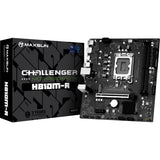 Maxsun ms-challenger h810m-r socket 1851 moederbord (zwart, gb-lan, sound, µatx)