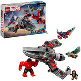 Lego Marvel 76292: il duello tra Captain America e Red Hulk