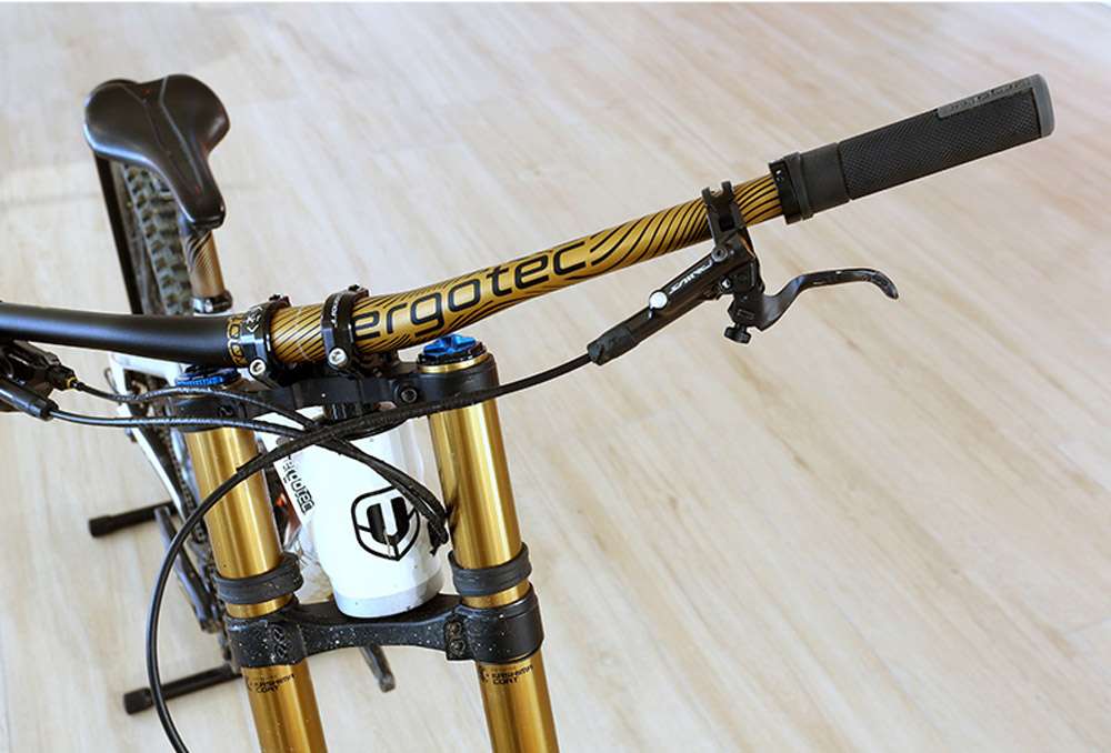 Ergotec low riser bar 31.8 x 780mm handlebar gold edition