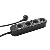 Shelly Power Strip Gen4 Power Strip (Black, Wi-Fi, Bluetooth, Zigbee)