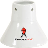 Kamado Joe Chicken Stand for Classic and Big Joe Poultry Holder (White)