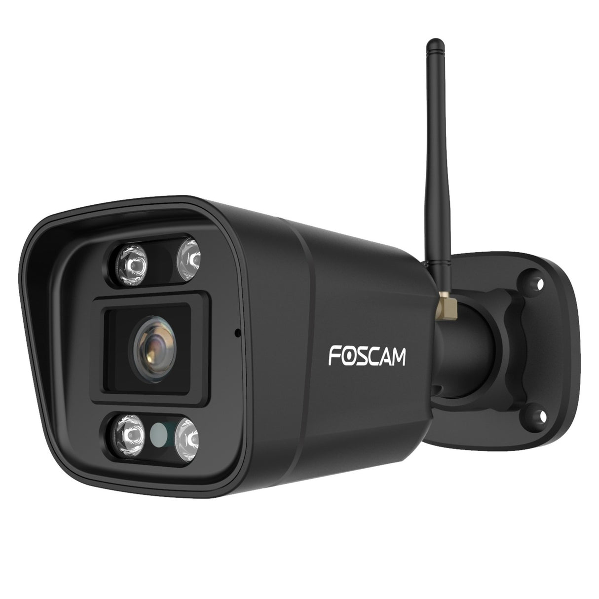 Foscam v8p, 4K 8MP Dual-Band WiFi Security Camera (Black, with Sound and Light Alarm)