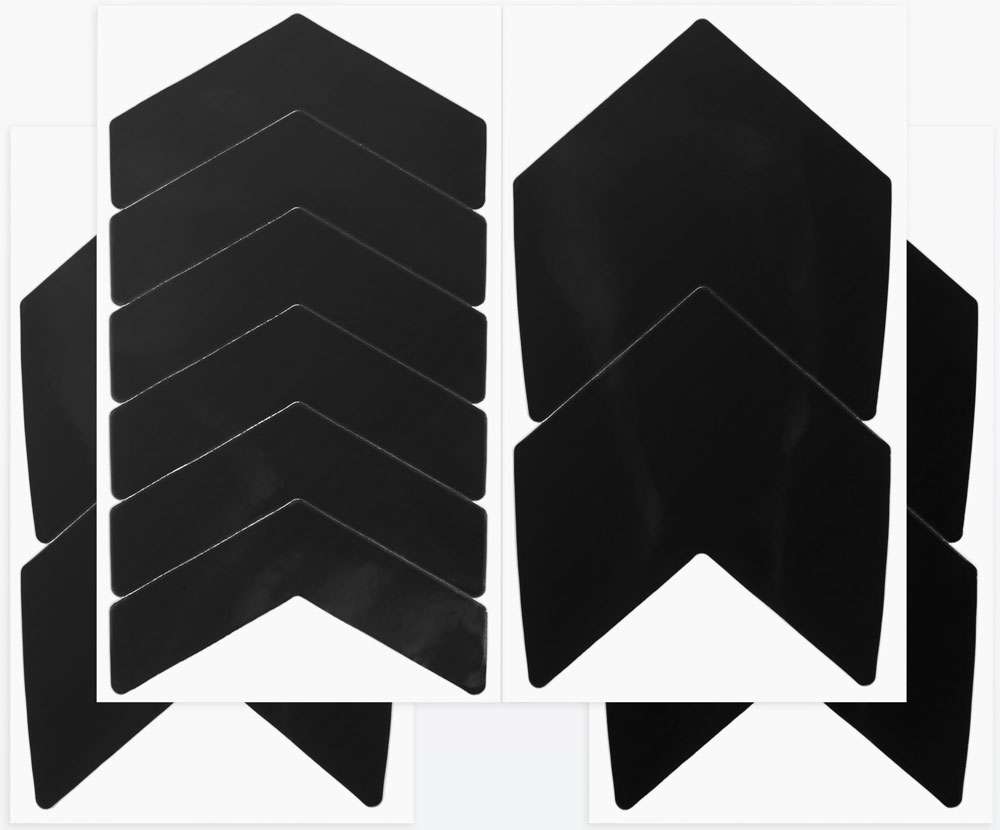 Luxshield reflex rim sticker arrow