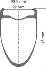 Dt swiss erc 1400 dicut 45 28 cl shimano hg carbon rear wheel