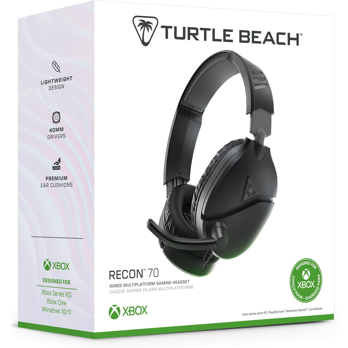 Turtle Beach Ouer erholl 70x schwaarz (2024)