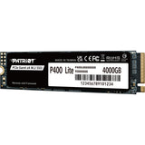 Patriot p400 lite 4 tb ssd (zwart wit, p400lp4kgm28h, pcie 4.0 x4, nvme 1.4, m.2 2280)